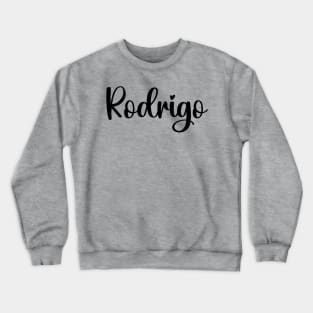 Rodrigo, Typography Name Crewneck Sweatshirt